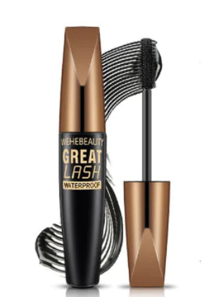 Silk Fiber Waterproof Mascara for Bold Lashes
