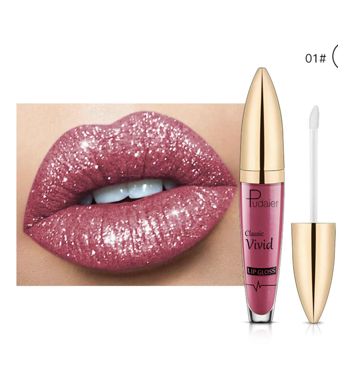 Pudaier Lustrous Diamond Lip Gloss