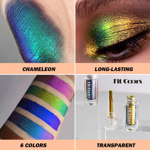 Aurora Long Lasting Multi Chrome Eyeshadow Pigments