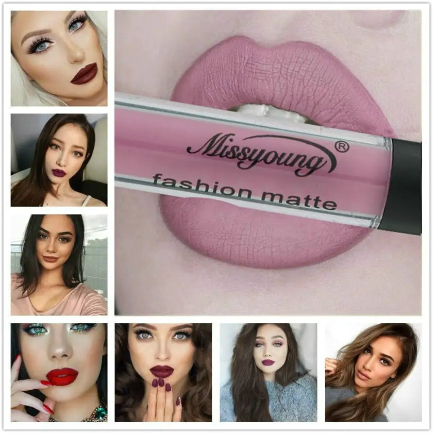Smudge-Free Matte Lip Shine