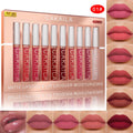10-Piece Matte Waterproof Lip Set
