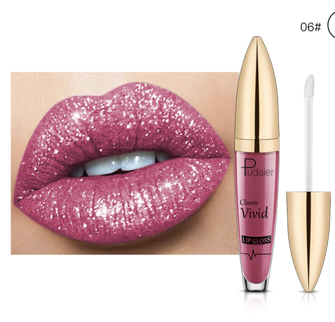 Pudaier Lustrous Diamond Lip Gloss