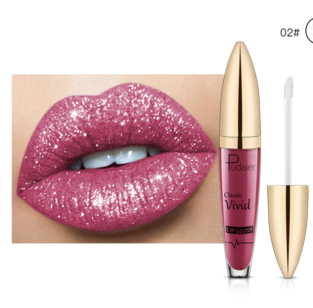 Pudaier Lustrous Diamond Lip Gloss